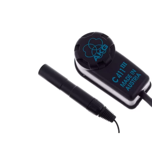 AKG C411 PP Конденсаторный инструментальный микрофон купить в